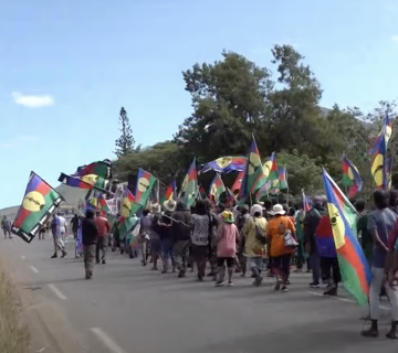 Koné : une marche pacifique pour un accord global ©Caledonia