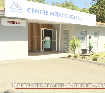 Une réouverture partielle appréciée au dispensaire de Thio