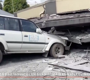 Séisme vanuatu