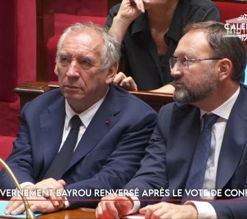 Le gouvernement Bayrou renversé après le vote de confiance ©Caledonia