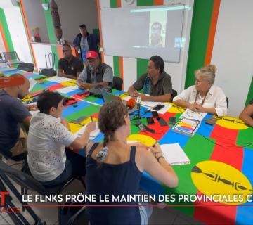 Le FLNKS prône le maintien des provinciales à cette année ©Caledonia