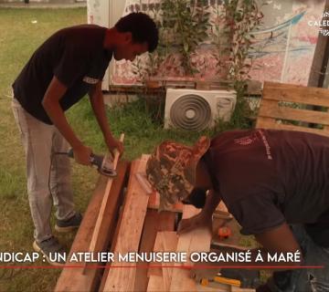 Handicap : un atelier menuiserie organisé à Maré ©Caledonia