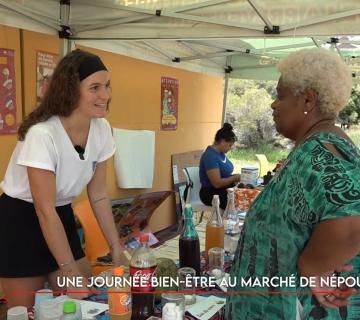 Une journée bien-être au marché de Népoui ©Caledonia